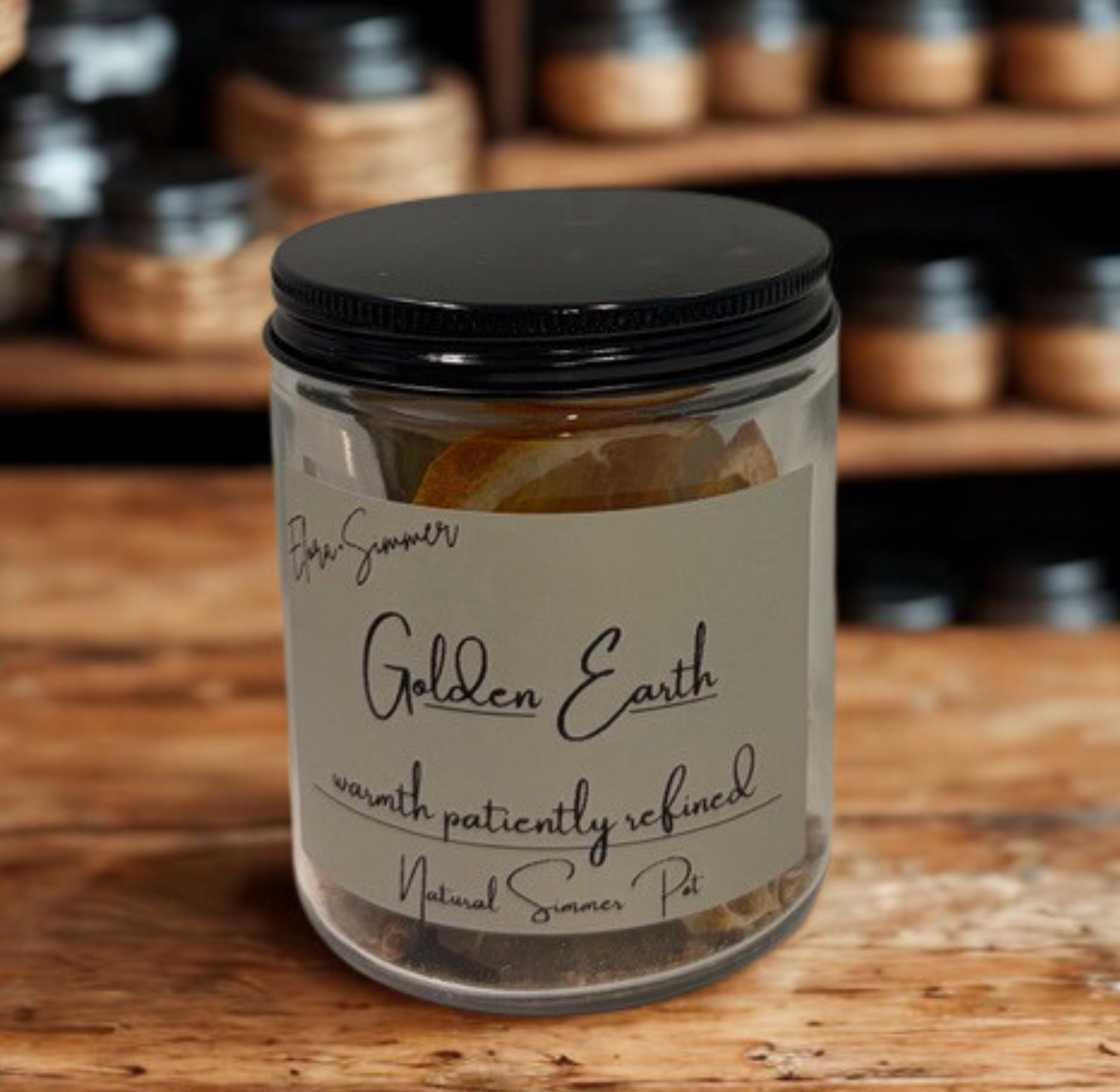 Golden Earth Jar