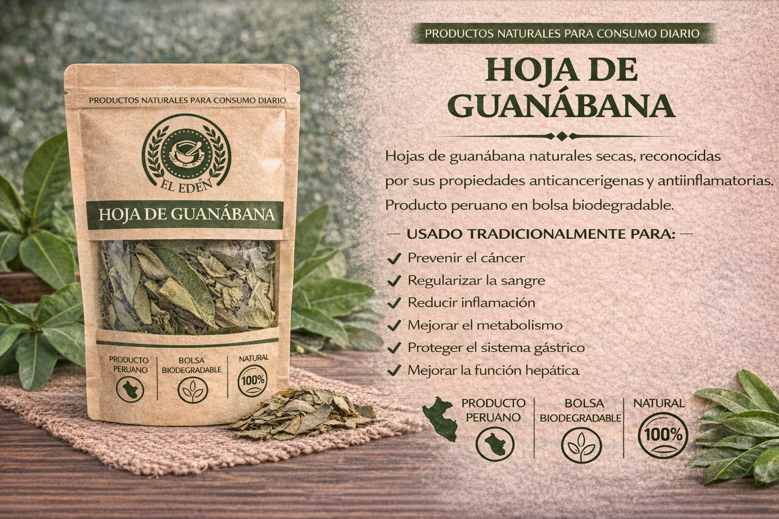 Hoja de Guanabana 