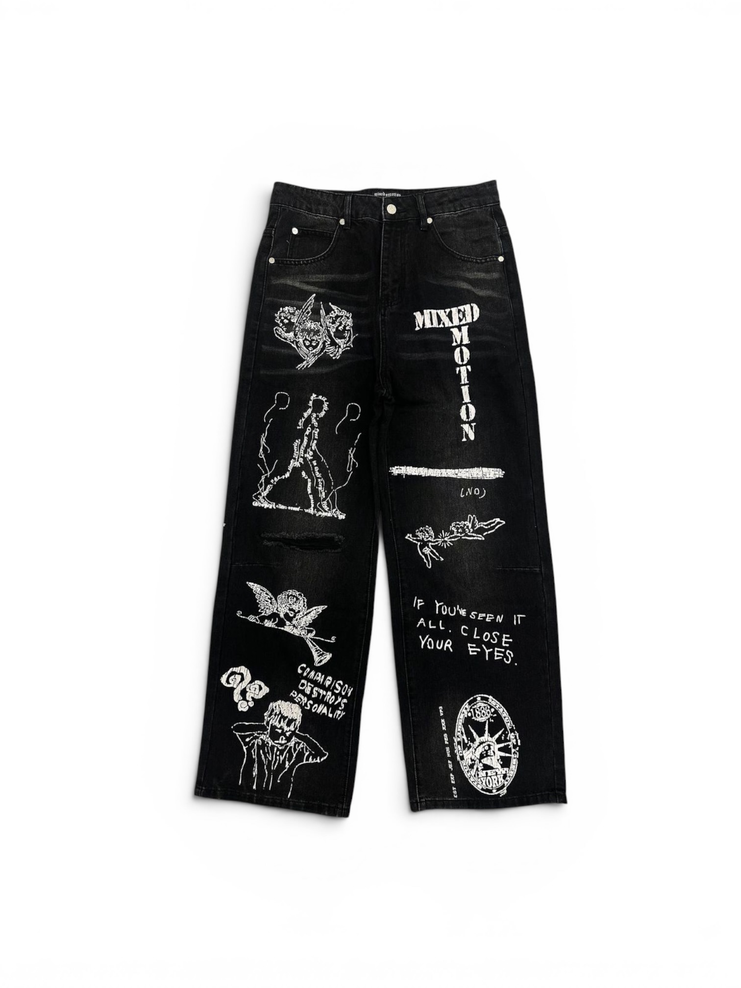 Black “Canvas” Denim