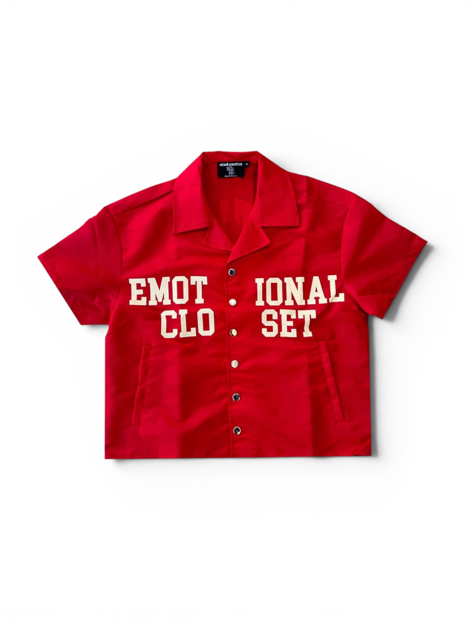 Camisa Red “Backyard” Nylon