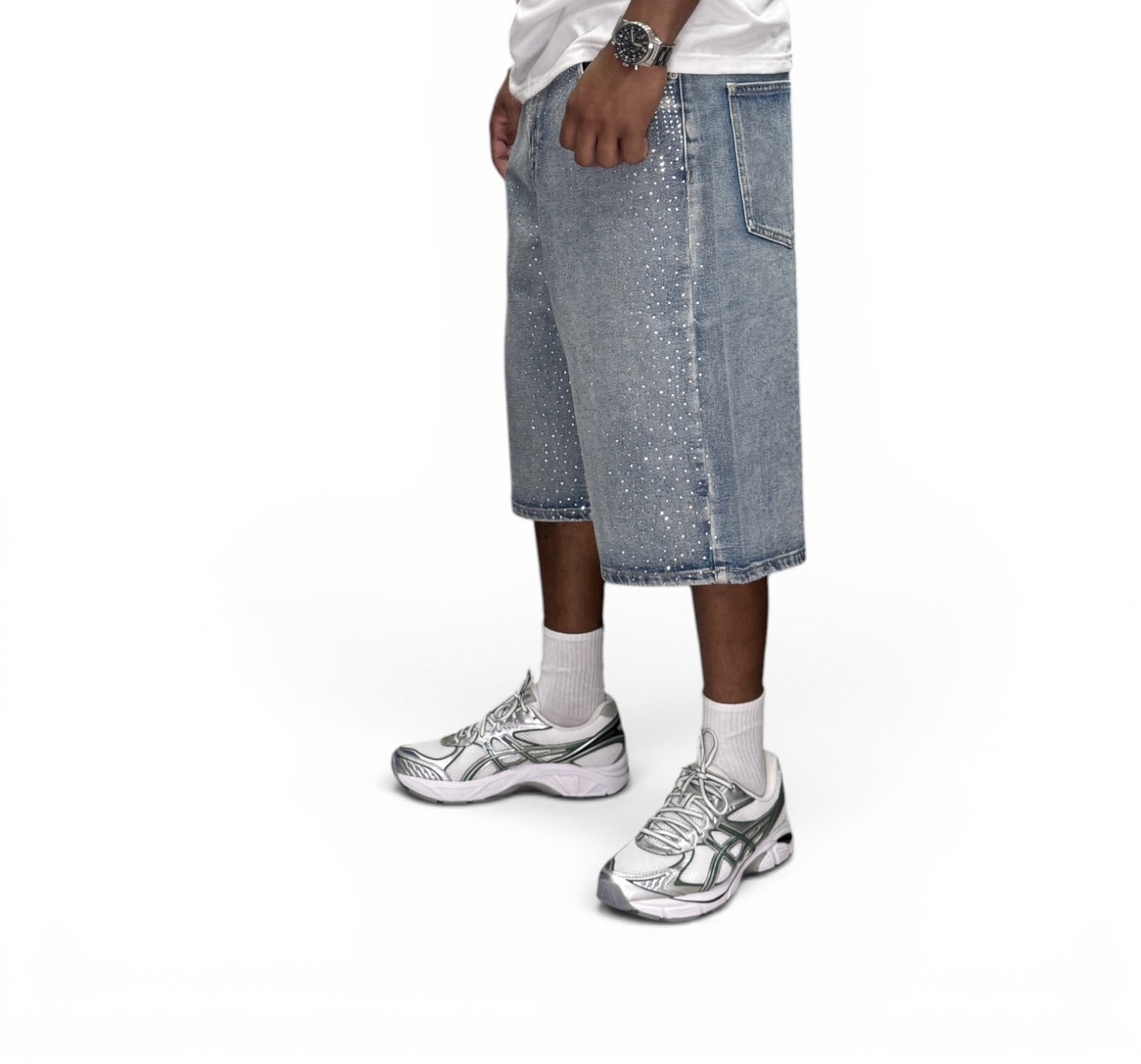 Bermuda Denim Baggy All Gem 