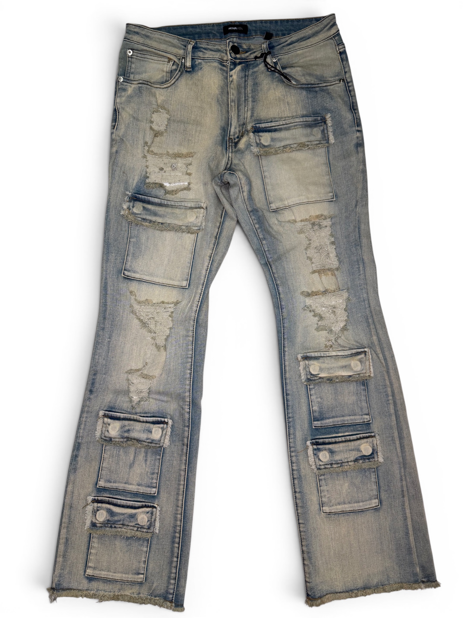 Jeans vaqueros desgastados