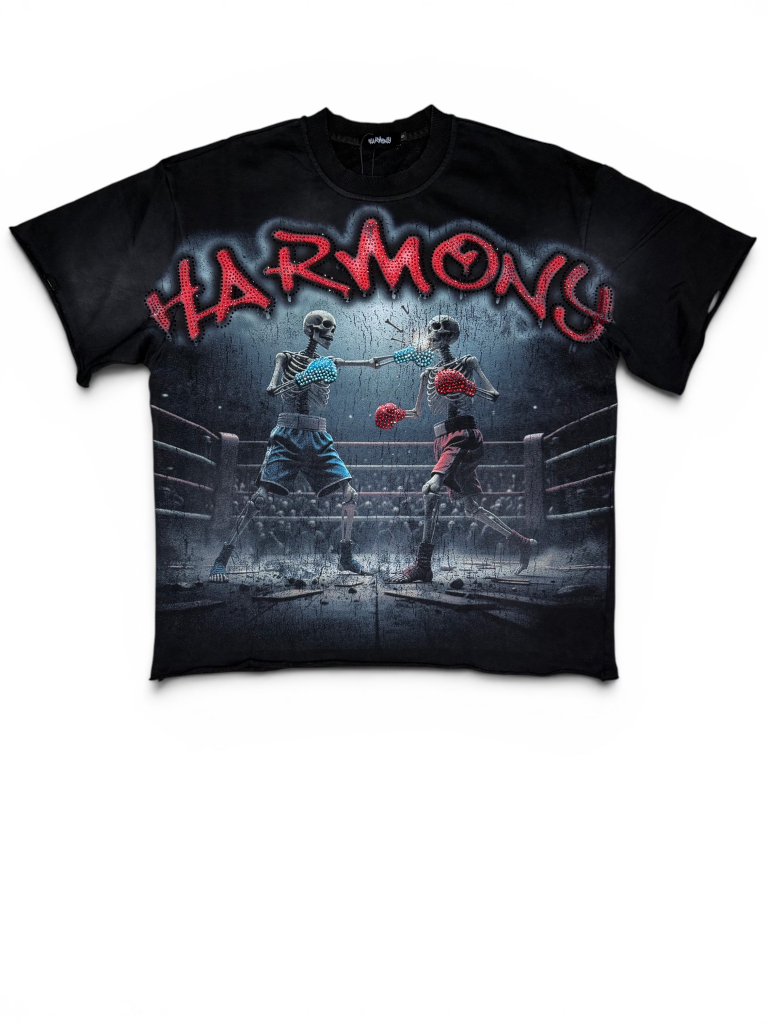 Camiseta Harmony Boxeo Esqueletos