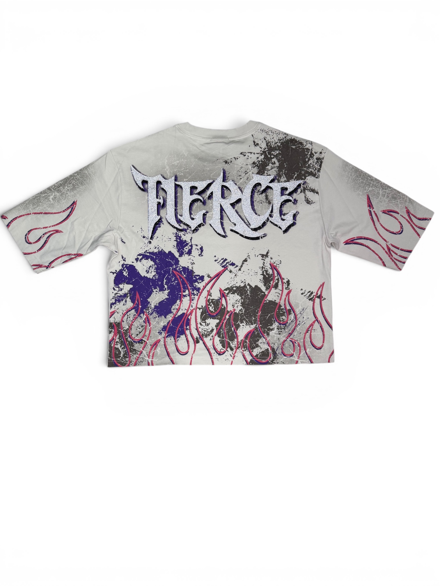 Camiseta Skull Flames