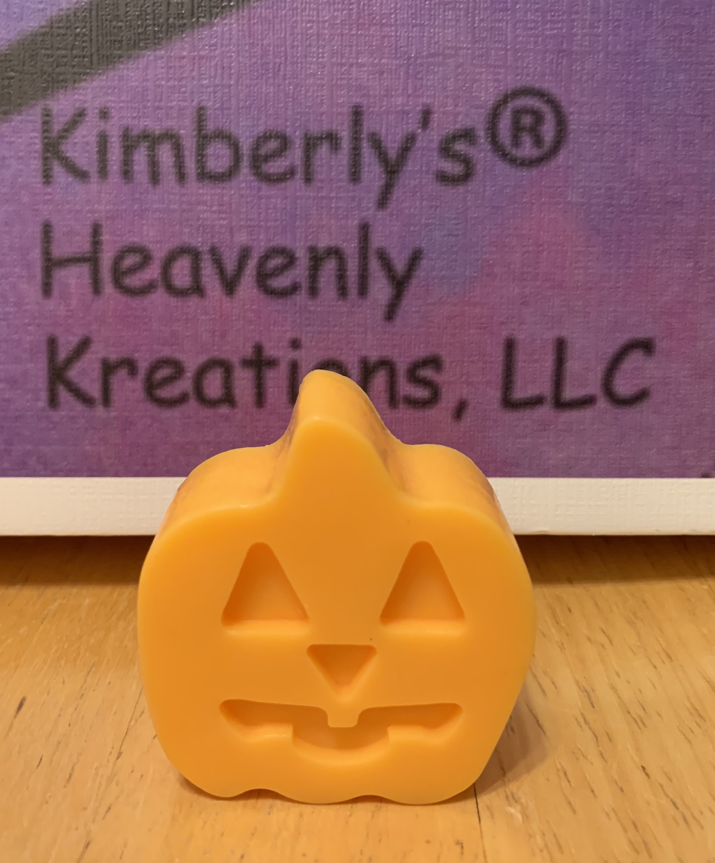 Pumpkin Shaped Hypoallergenic Handmade Goat's Milk Soap