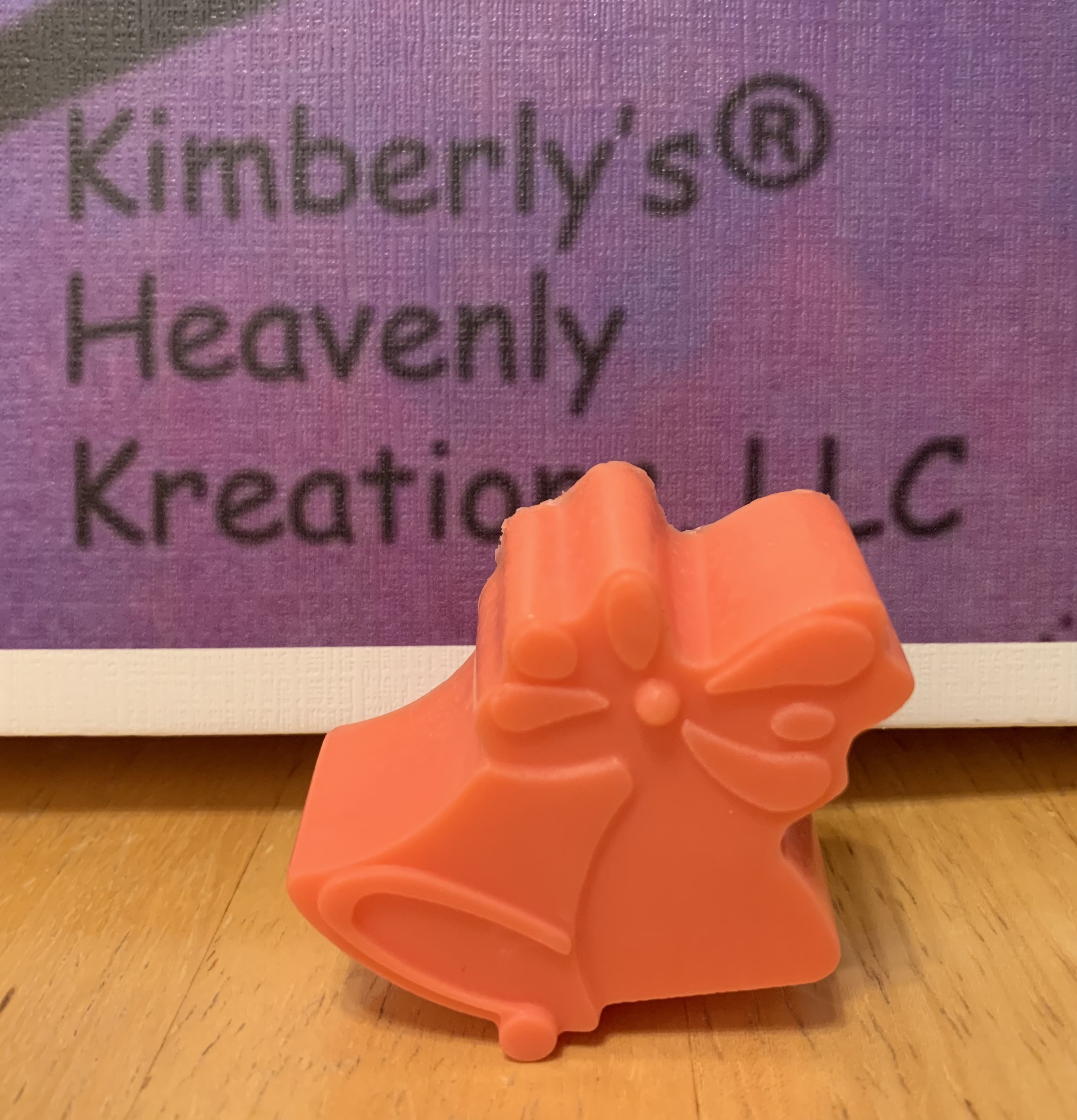 Festive Bell Shaped Handcrafted Hypoallergenic Goat's Milk Soap