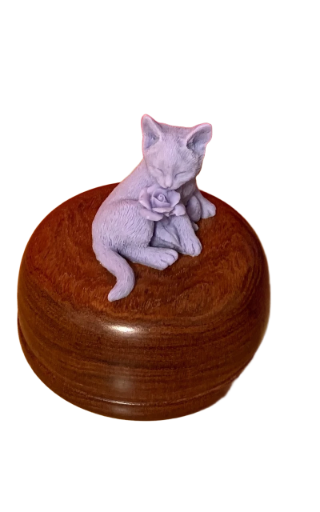 Cat with Rose Hypoallergenic Goat's Milk Soap 