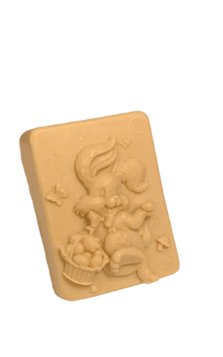 Bunny Carved Hypoallergenic Goat's Milk Soap Bar