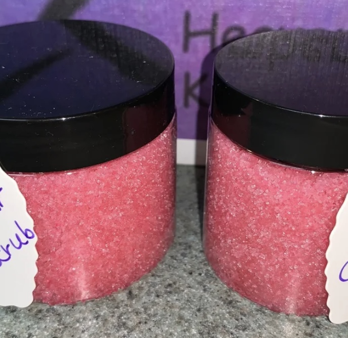 All Natural Handmade Cane Sugar Body Scrub