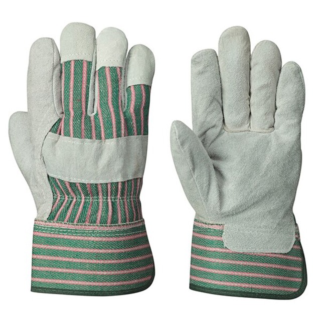 Guantes de trabajo de carnaza