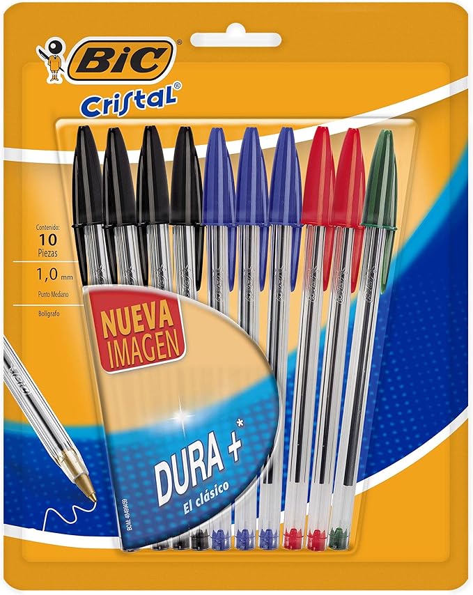 Bolígrafos Bic Cristal