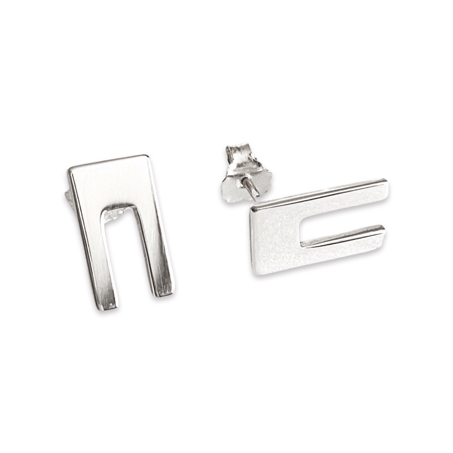 Aretes Minimalistas de Plata