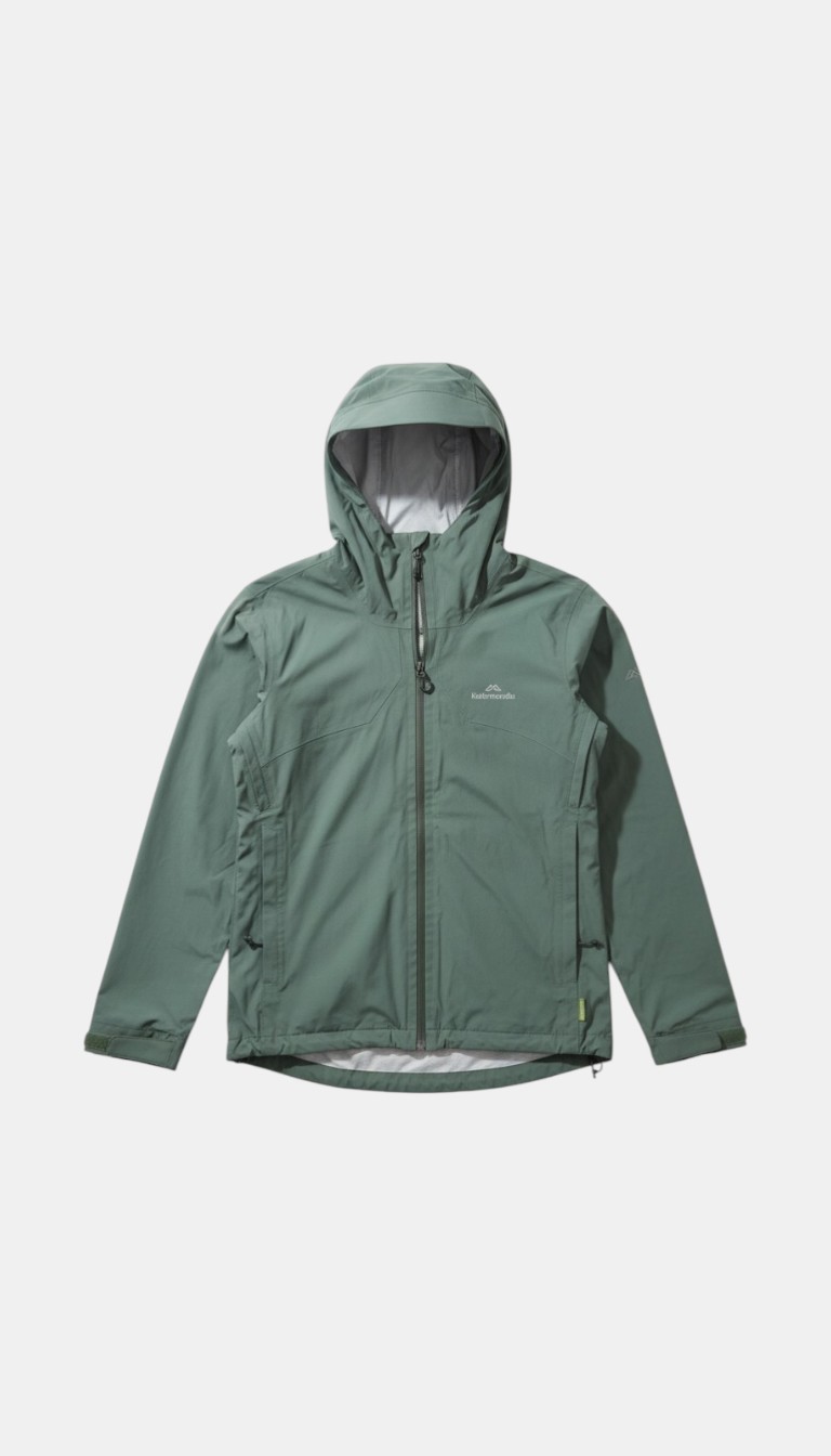 Pre-loved Kathmandu Women's Trailhead Stretch Waterproof Hooded Jacket - Size M, EU42