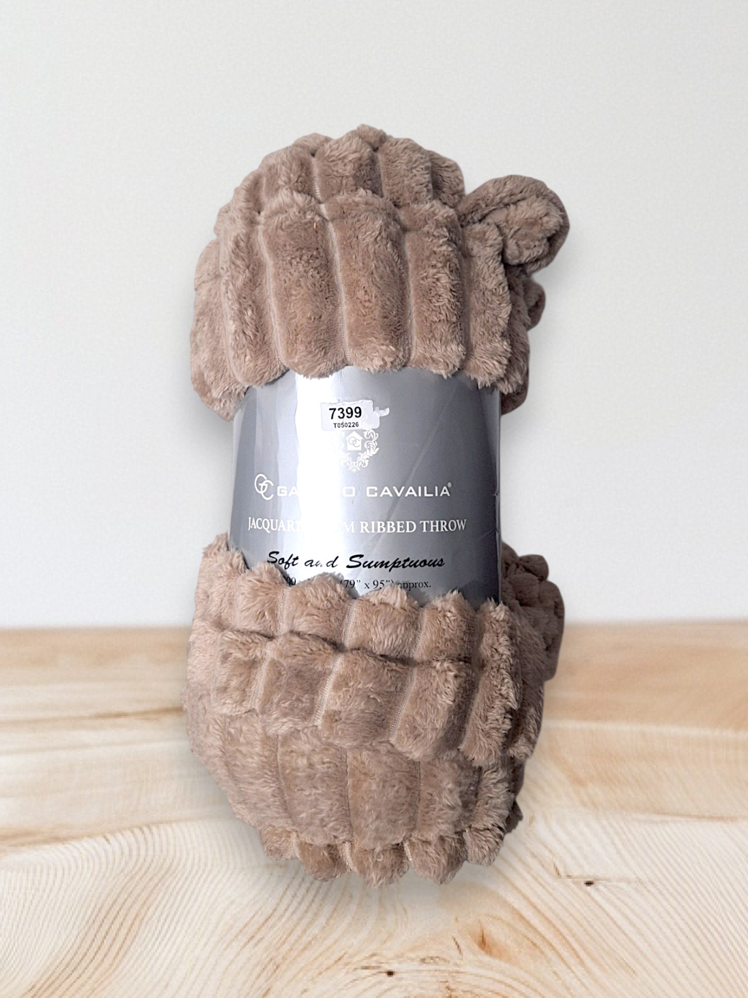 New Gaveno Cavailia Ribbed Throw 200Cm X 240Cm