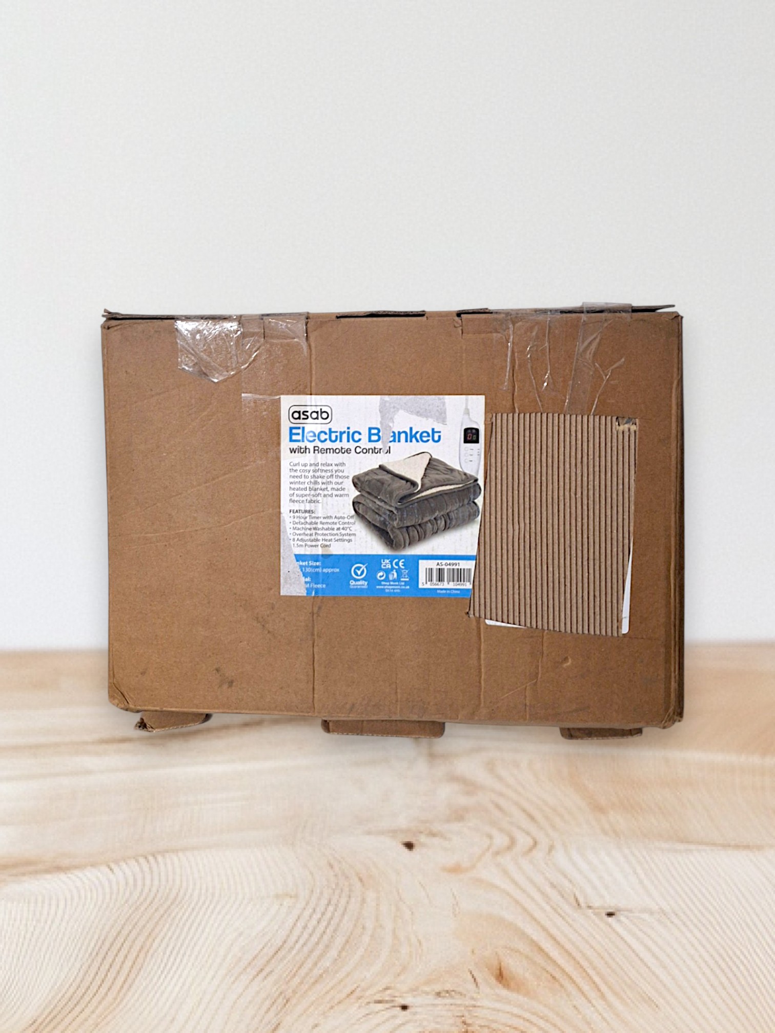 Asab Electric Blanket With Remote Control