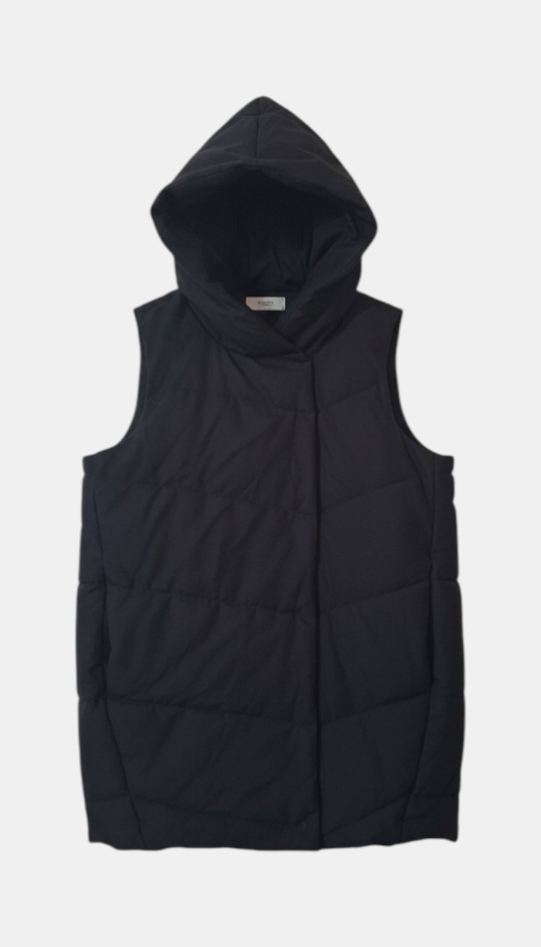 Pre-loved Reserved Eco Aware Hooded Puffer Vest - Size M