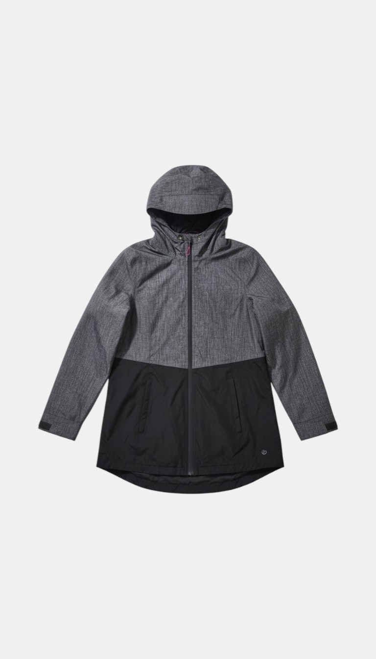 Pre-Loved Dunnes Sport Women's Two-Tone Hooded Jacket -  Size M