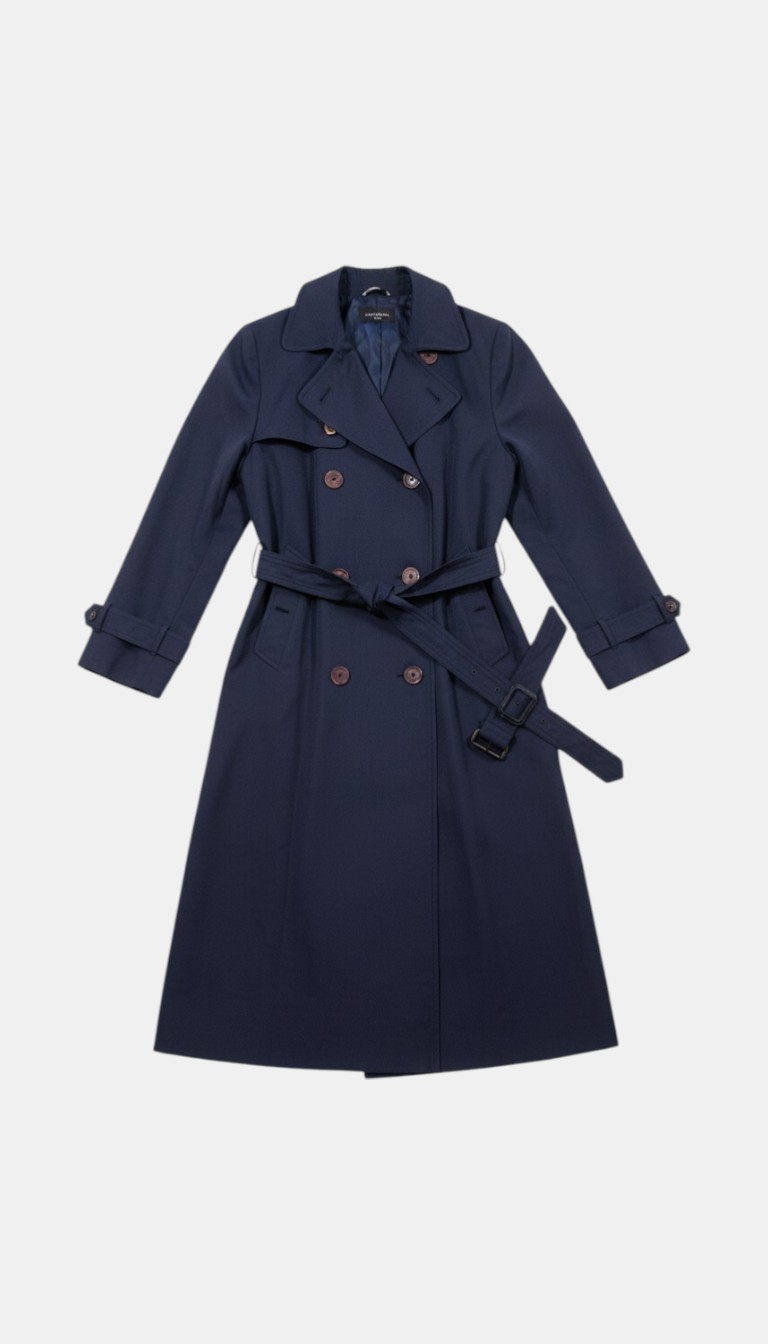 Pre-loved Dannimac Classic Navy Trench Coat