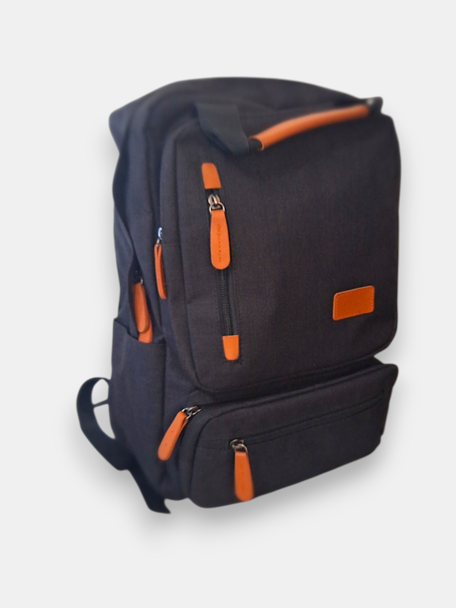 Modern Black Backpack