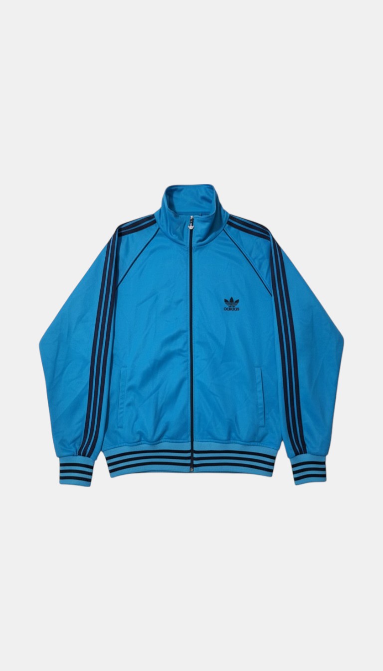 Adidas Blue Track Jacket Size M