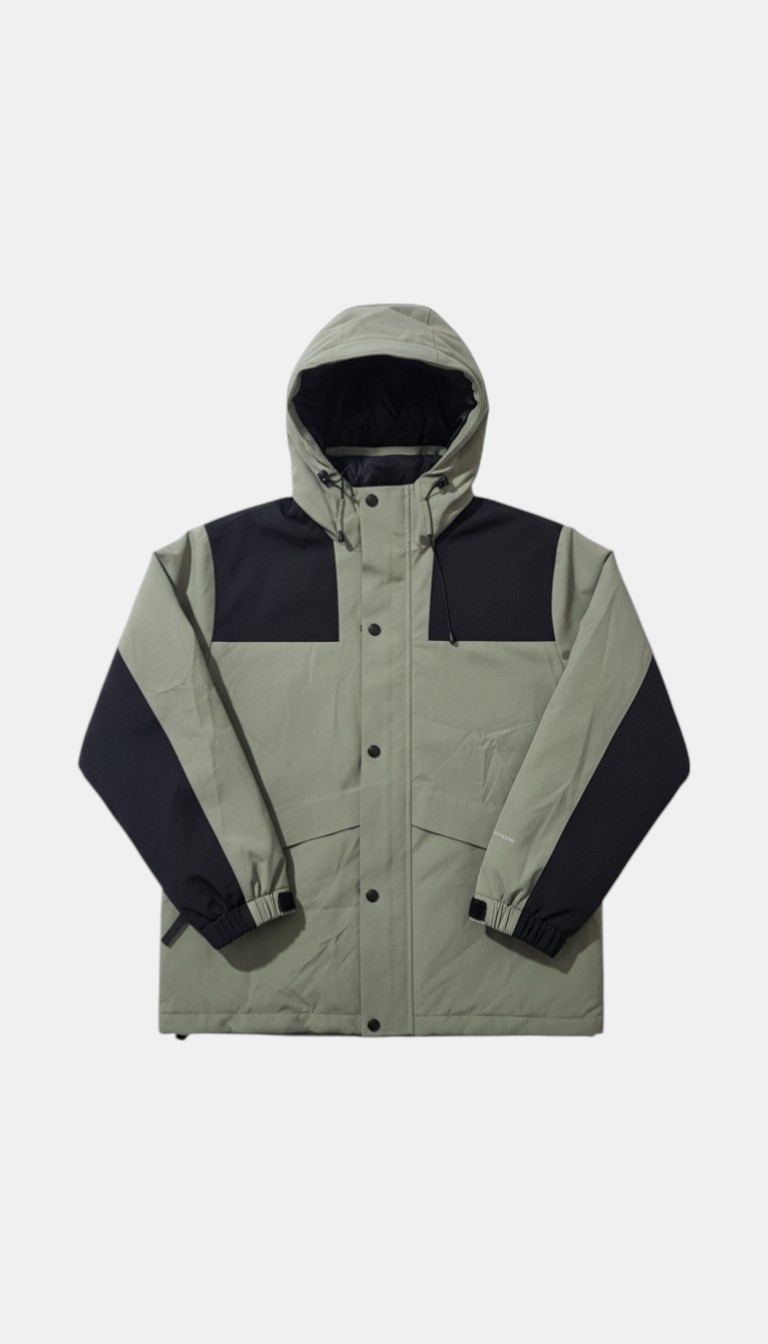 Prel-oved Fashionsport Men's Outdoor Hooded Jacket - Size L