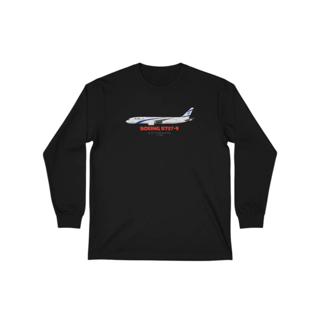 Boeing 737-9 Graphic Long Sleeve T-Shirt