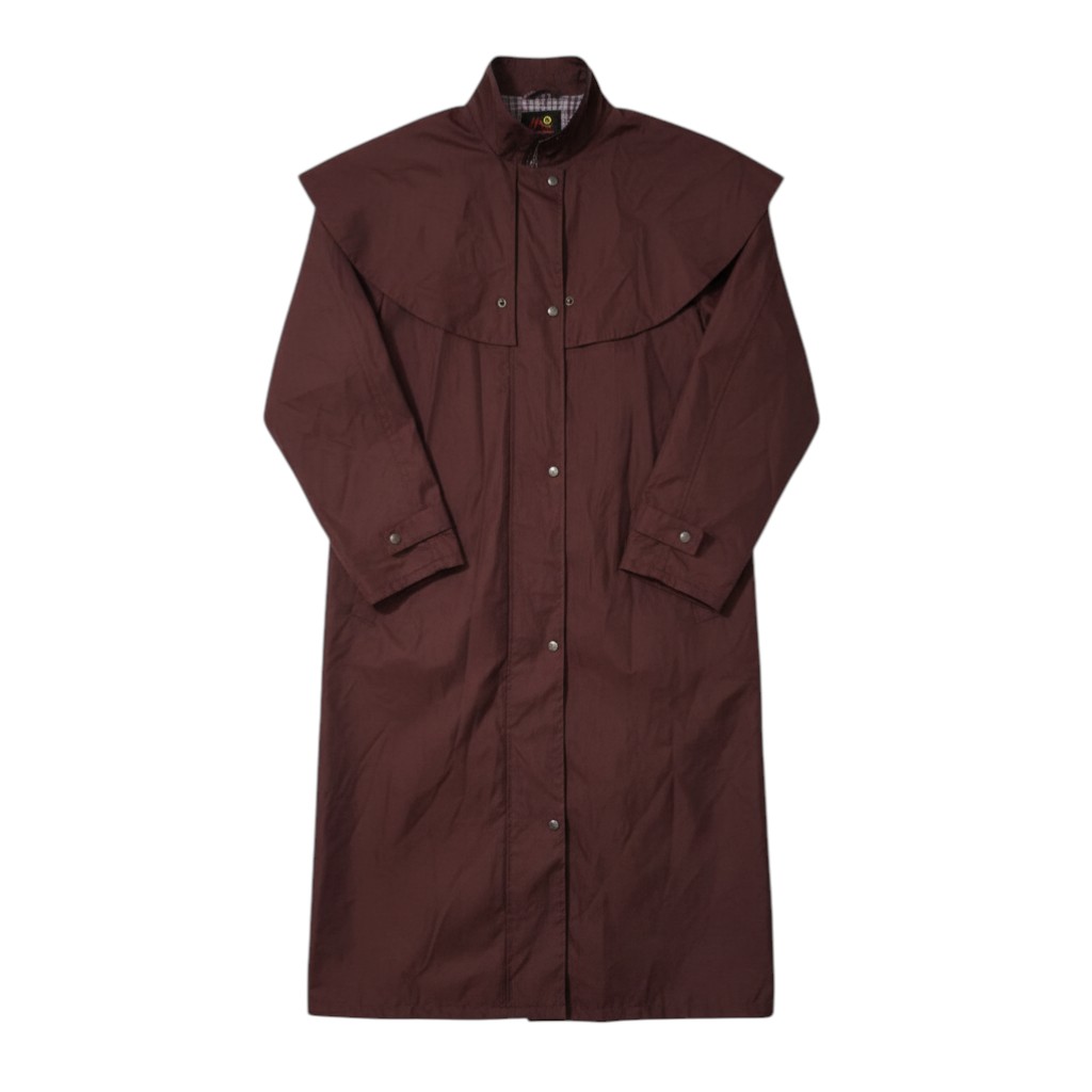 Pre-loved Target Dry Long Brown Raincoat - Size 16