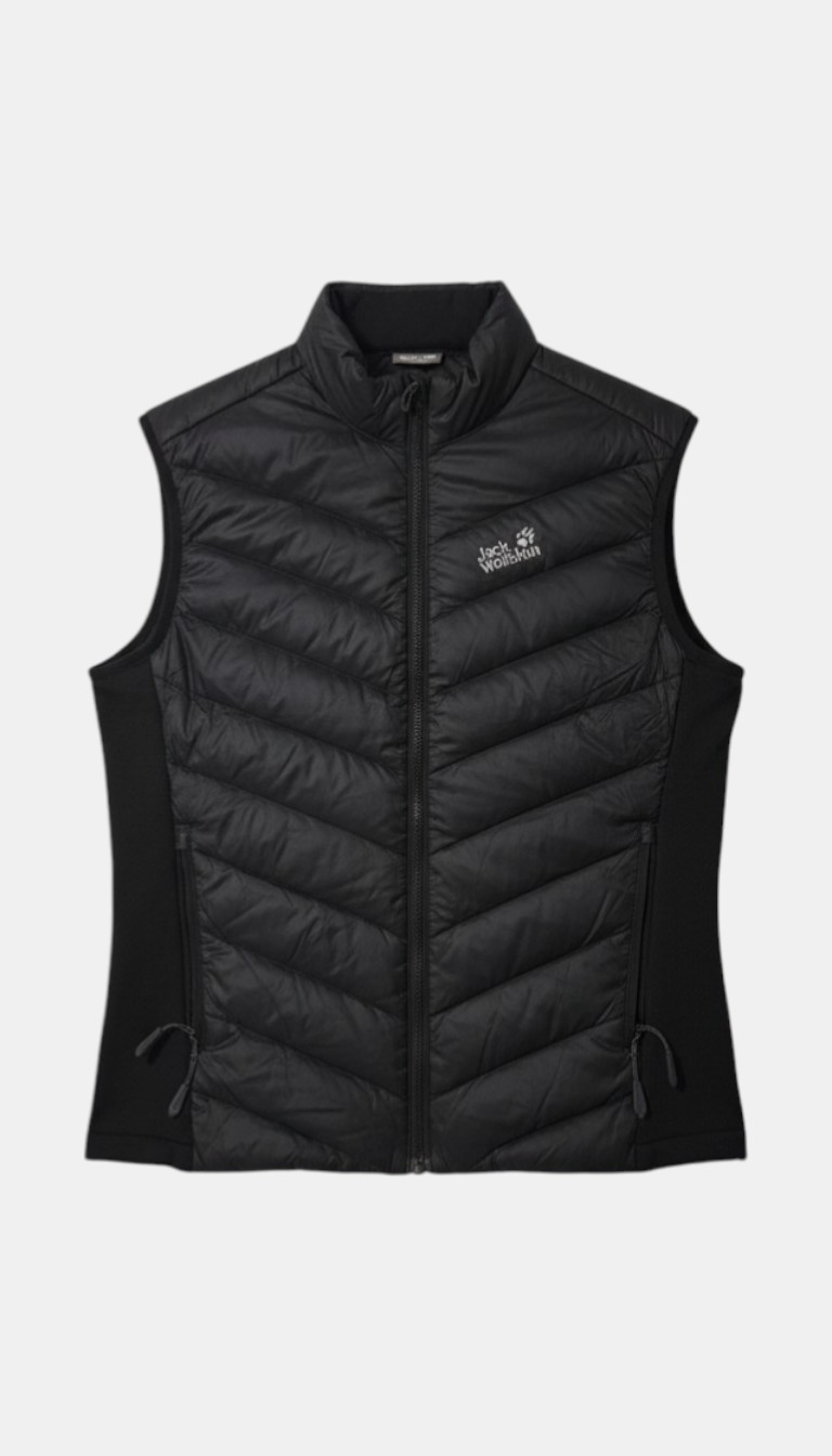 Jack Wolfskin Pre-loved Ladies Black Insulated Vest