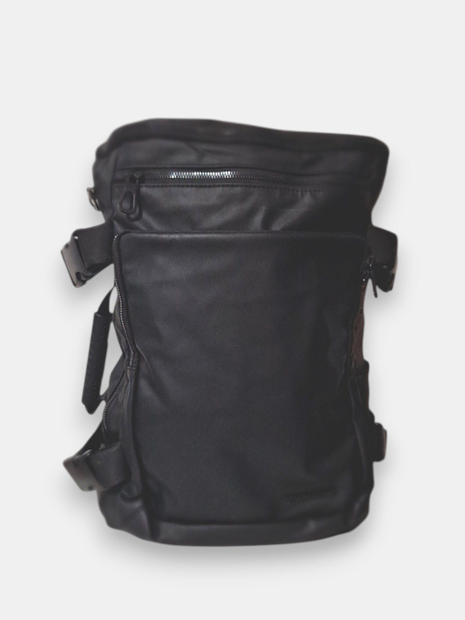 Tough SHLS Bag Urban Black leather Backpack