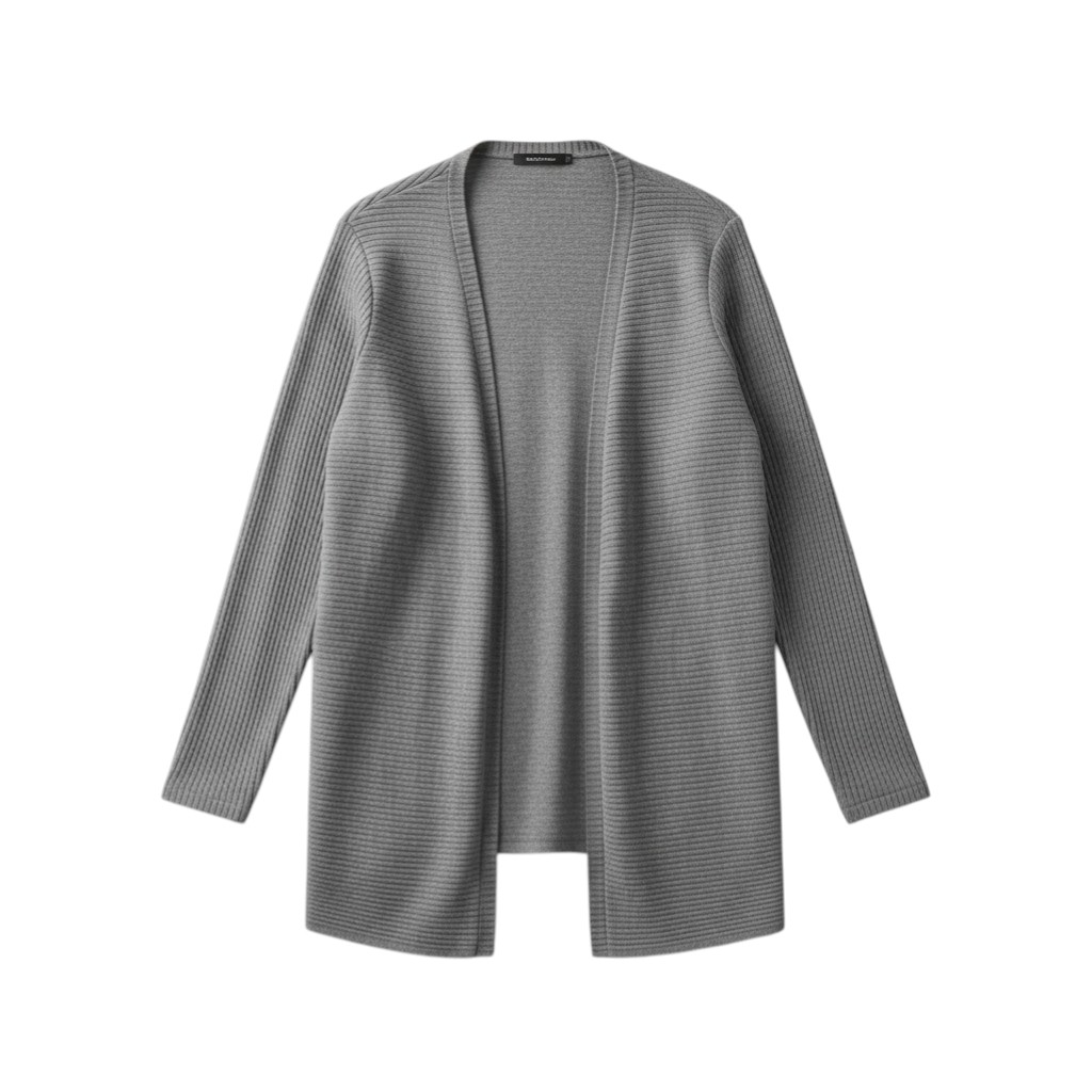 Pre-loved George Classic Grey Open-Front Cardigan