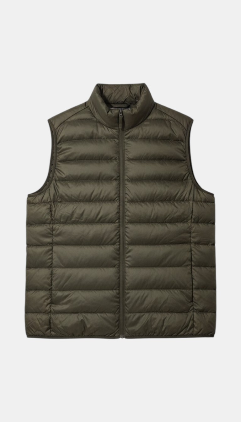 Pre-loved Uniqlo Men's Puffer Vest