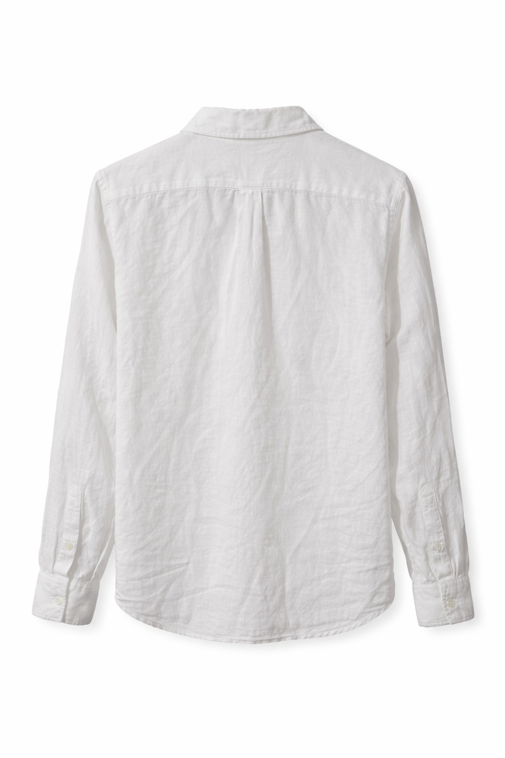 Pre-loved 120%Lino Classic White Linen Shirt - L