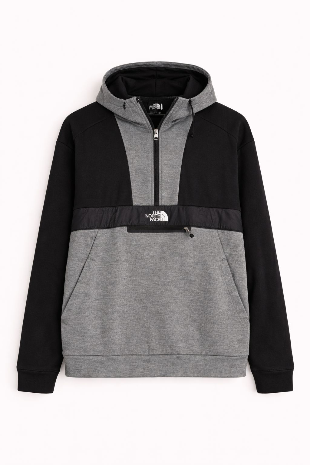 Pre-loved The North Face Panel Hoodie - Size XXL