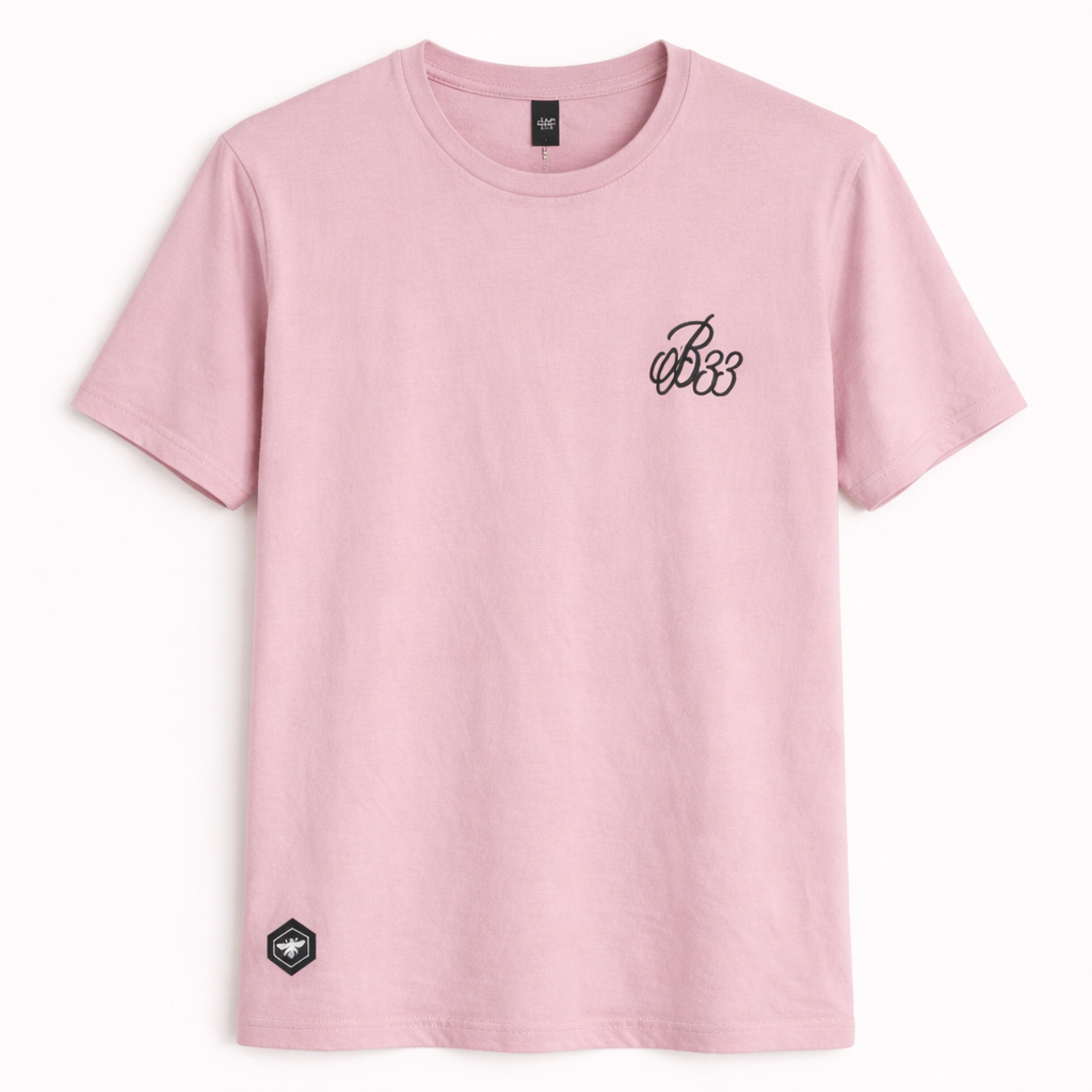 Pre-loved Bee-inspired Pink Graphic T-Shirt - Size M