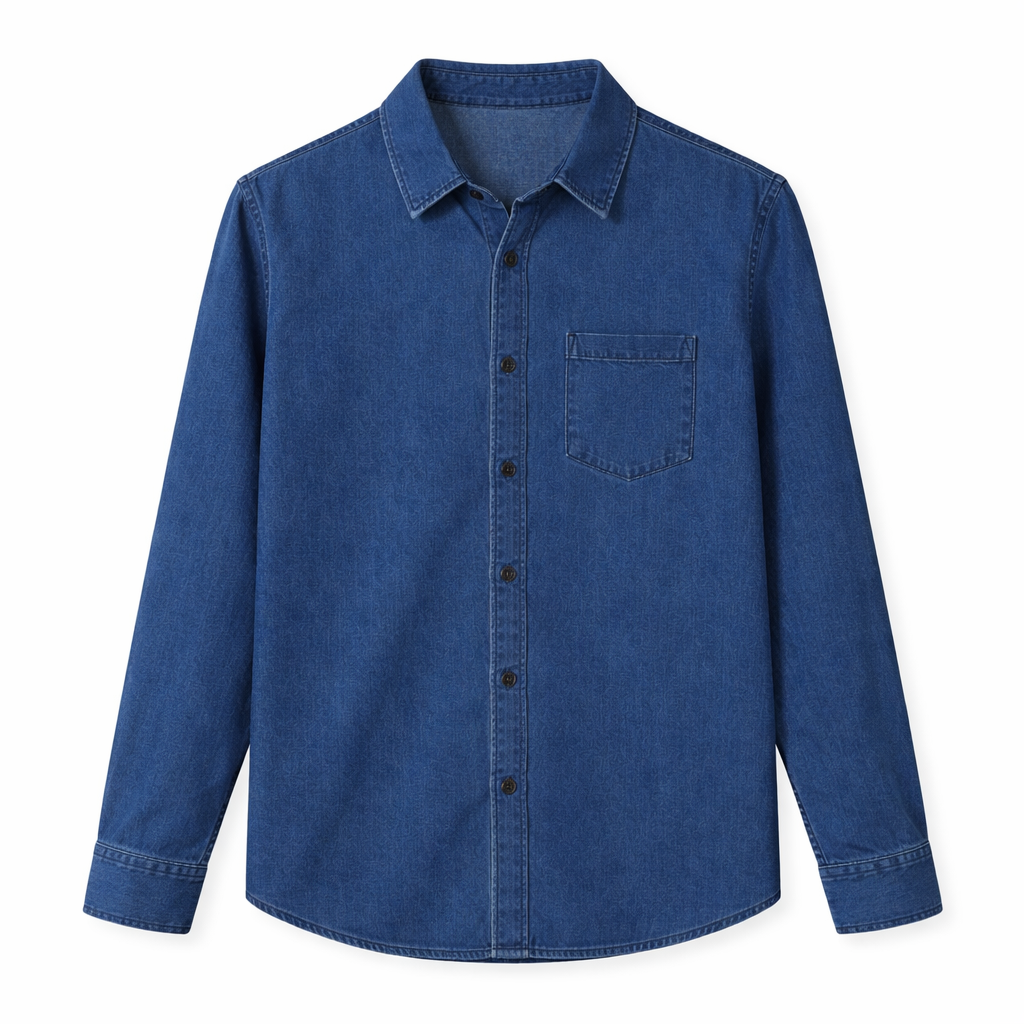 Pre-loved Kronstadt Classic Denim Shirt -L