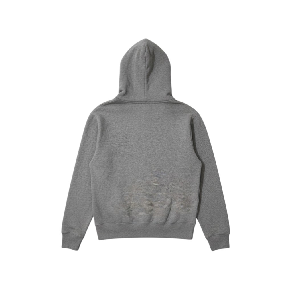 Pre-loved Stone Island Grey Hooded Sweatshirt - Size S