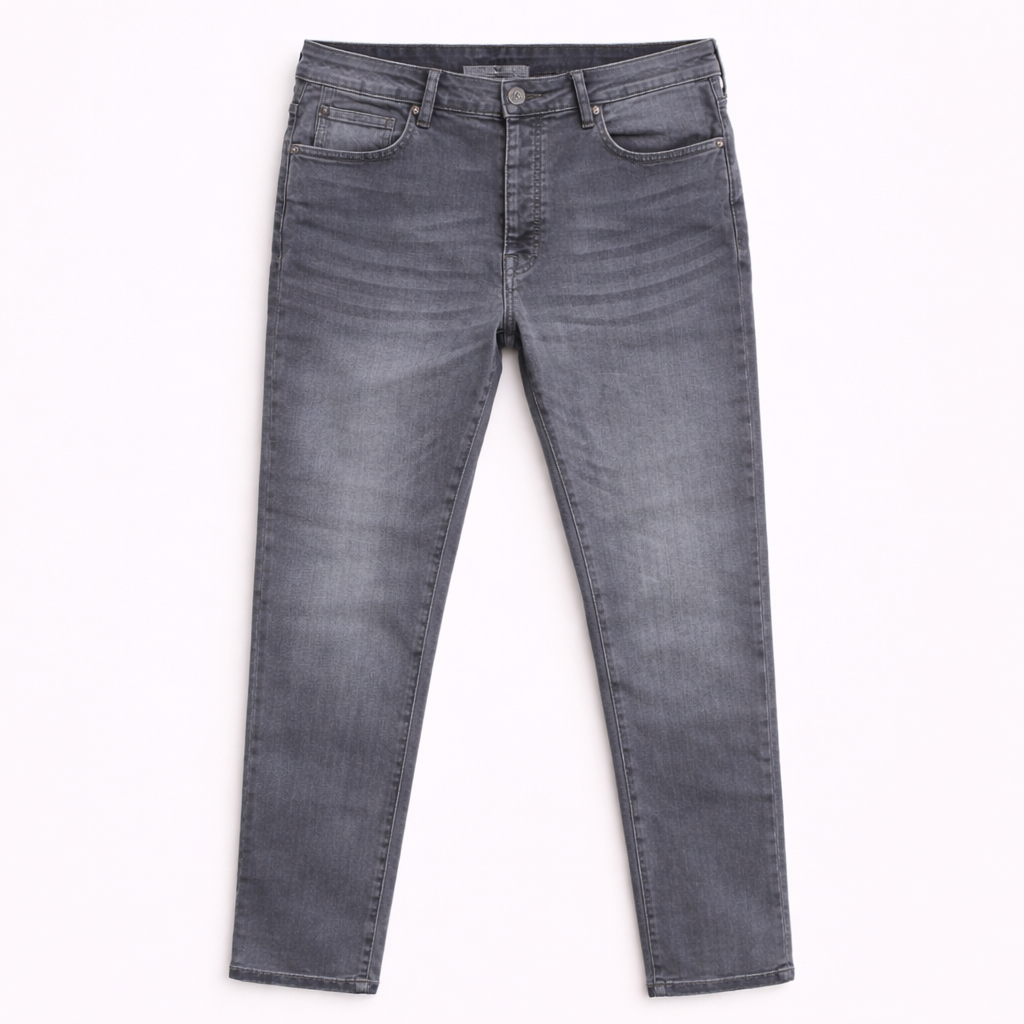 New Paul Hunter Men's Grey Slim Fit Jeans