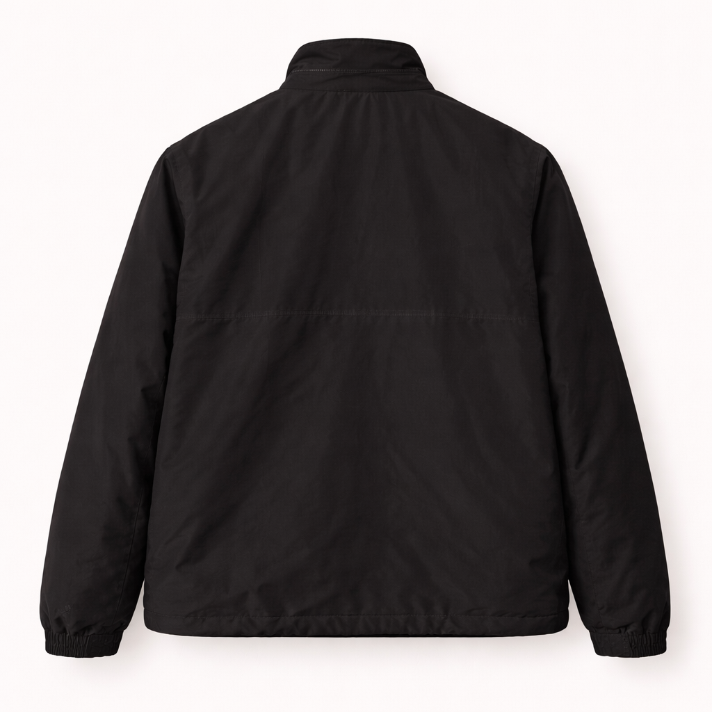 Pre-loved Slazenger Mens Waterproof Black Jacket - Size M