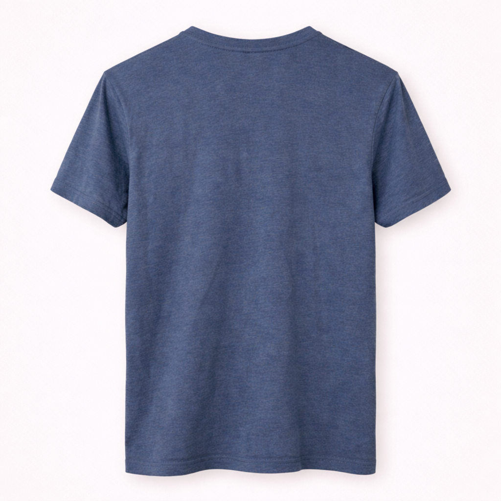 Pre-loved Lyle & Scott Classic Blue T-Shirt - M