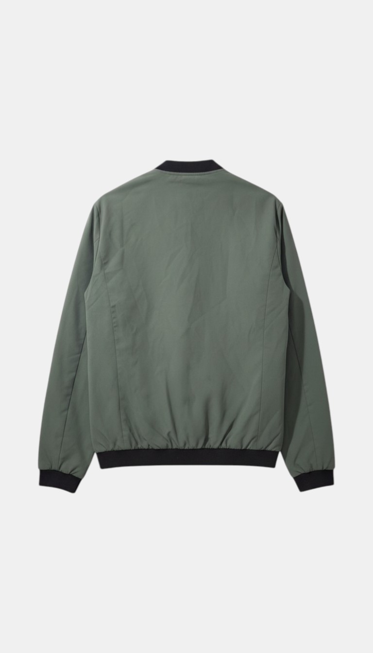Green Bomber Jacket - Size M