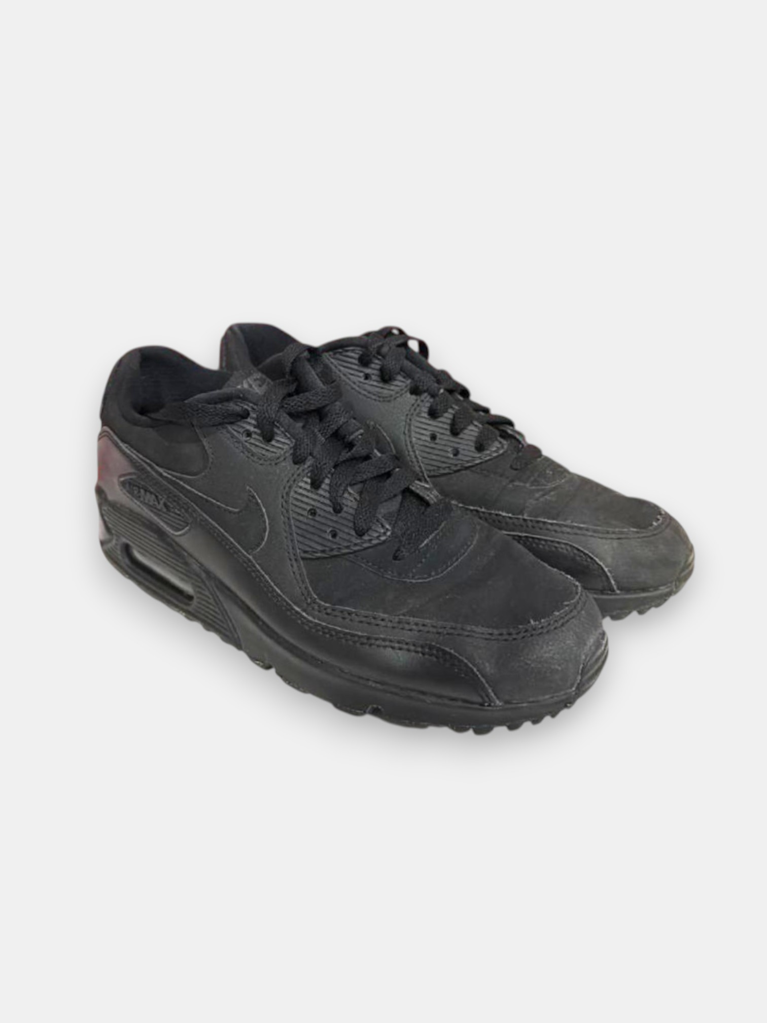 Gents Nike Air Max Black Trainers, Uk 6