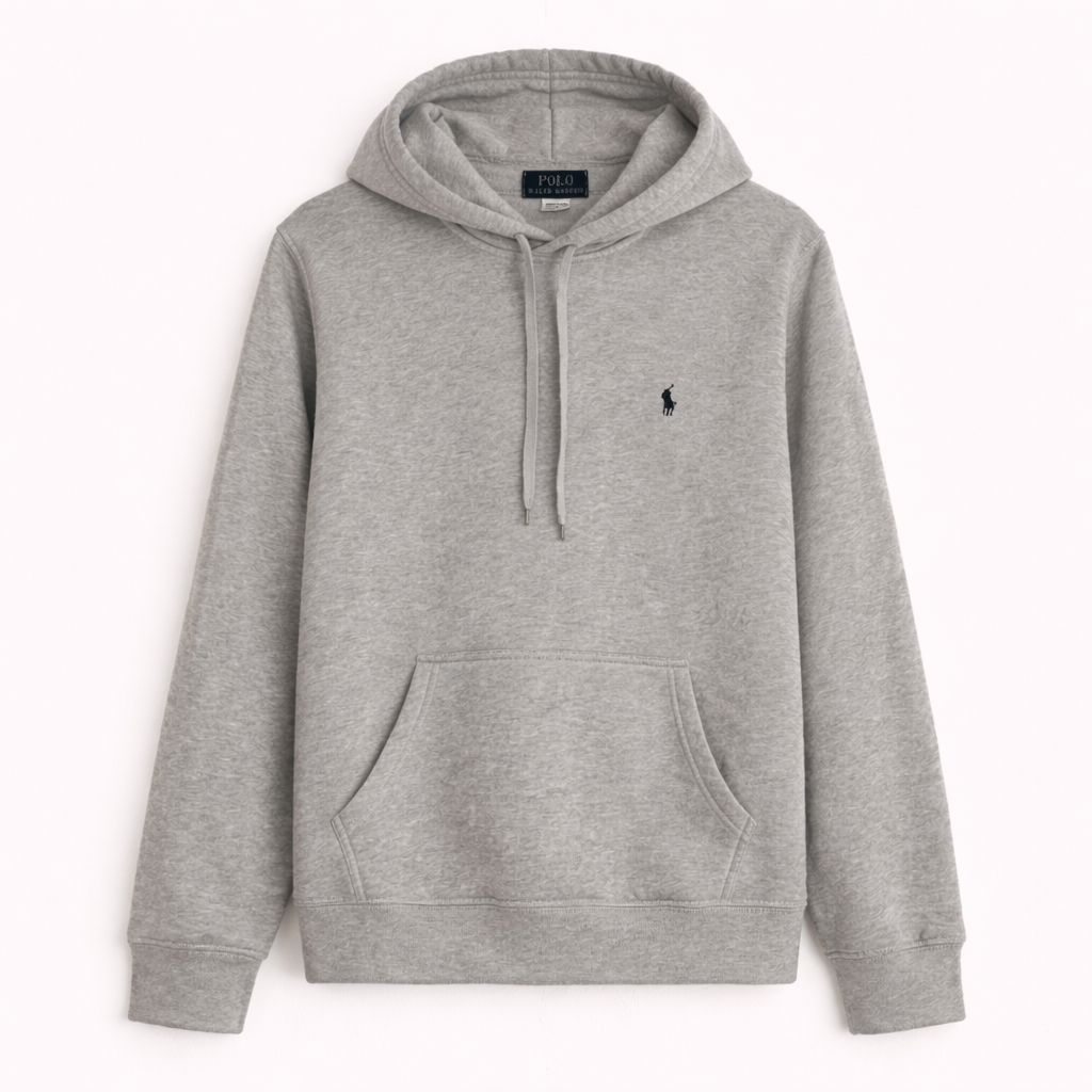 Pre-Owned Ralp Lauren Classic Grey Hoodie -S