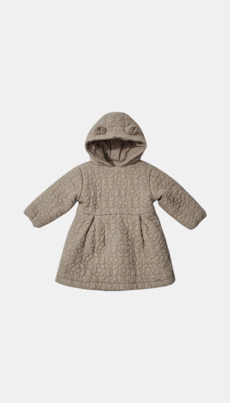 Next Pre-lovedQuilted Hooded Baby Coat - 2-3yrs