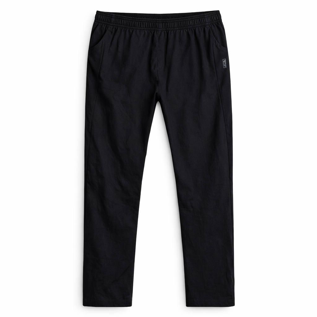 Pre-loved Classic Black Joggers -Size M