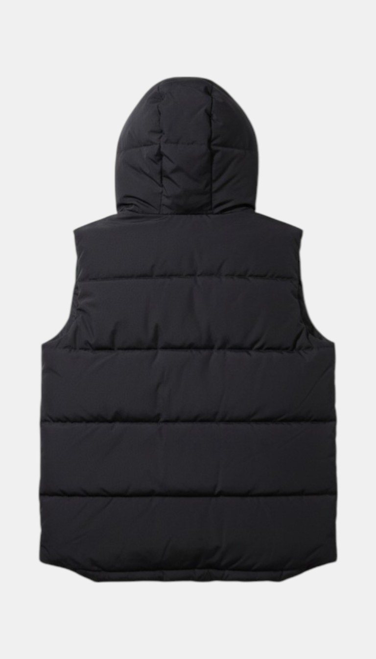 Pre-loved Reserved Eco Aware Hooded Puffer Vest - Size M
