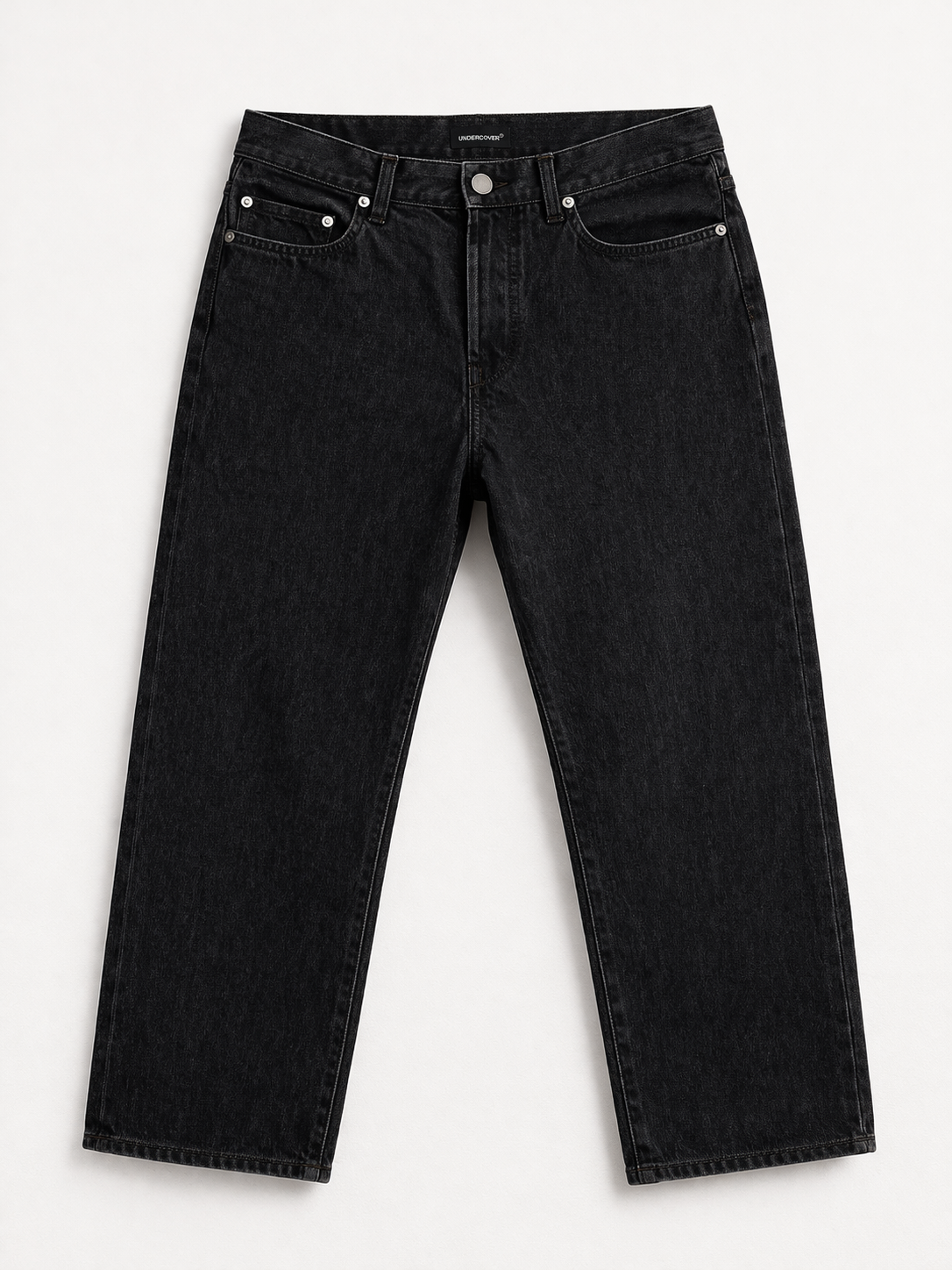 Pre-Loved  Undercover PSYCHO Black Denim Jeans - Size 3