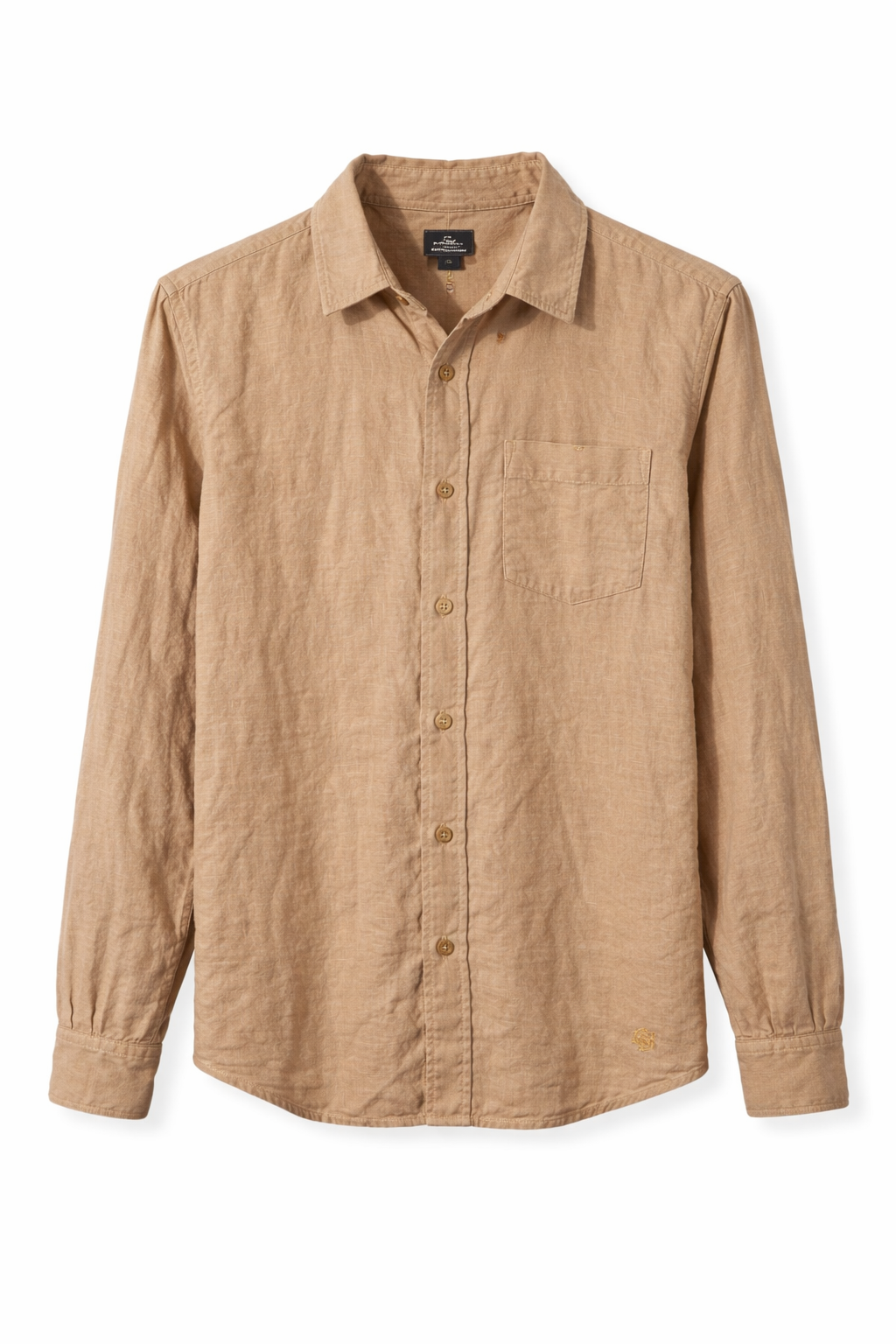 Pre-loved Vilebrequin Men's Linen Shirt - L