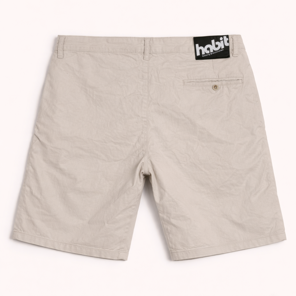 Pre- Loved Men's Classic Beige Chino Shorts - 38