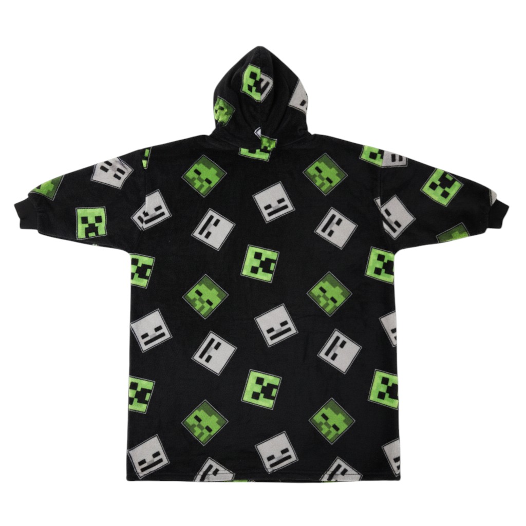 Pre-loved George Pixel Gamer Oversized Lounge Hoodie - Size 11 -12 years