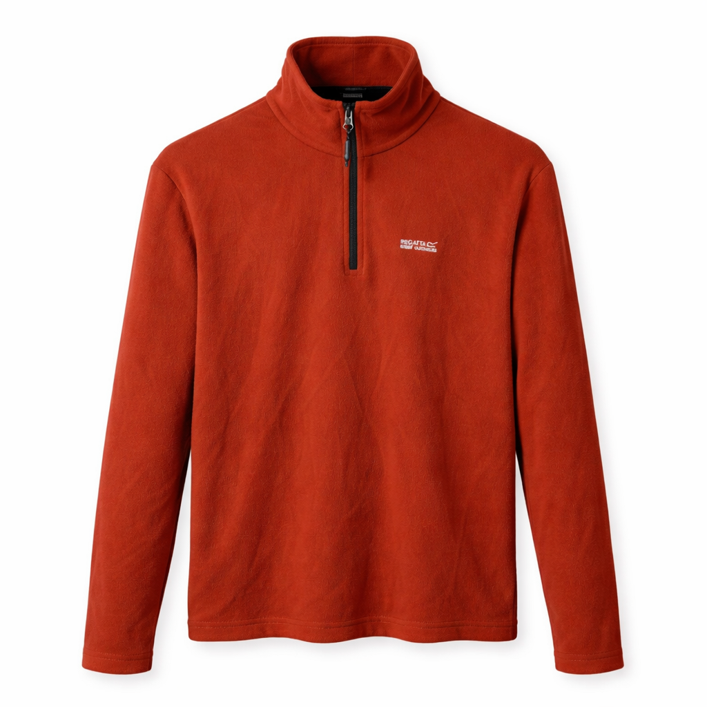 Pre-loved Regatta Rust Red FleeceTop - Size M